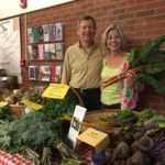 Debby & Vernon with Garden Market produce