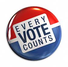 every vote counts button