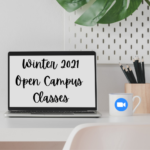 winter open campus graphic