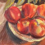 apples basket painting