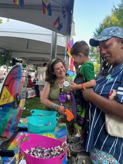 pride booth